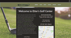 Desktop Screenshot of ettersgolf.com